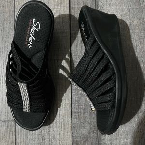 Skecher Cali woman Rumblers HotShot wedge Sandal